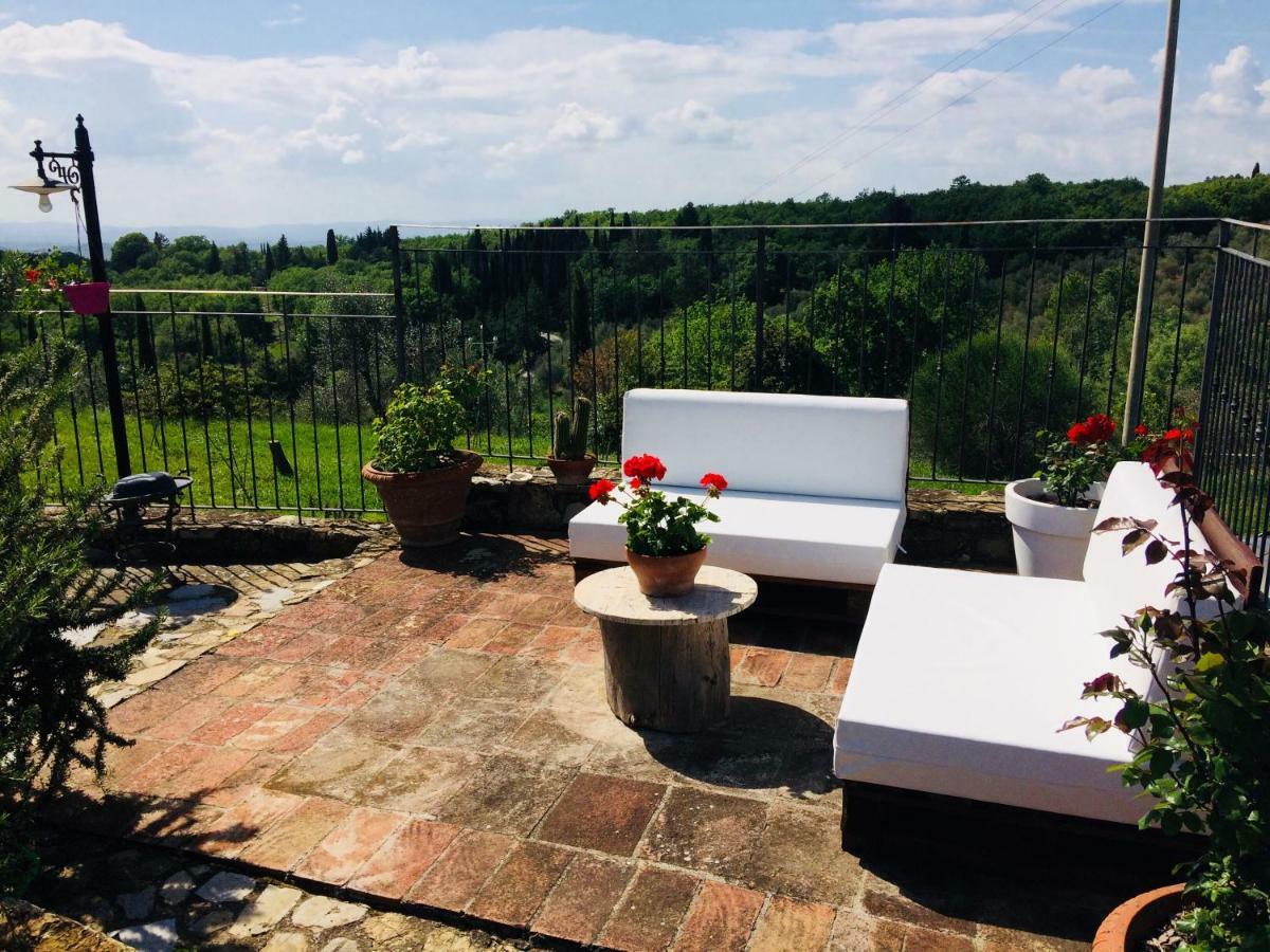 Salto Di Gatto Villa Castellina in Chianti Luaran gambar